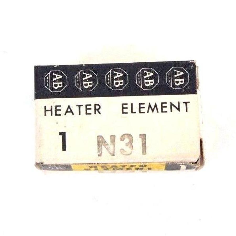 Used LOT OF 27 ALLEN BRADLEY N31 OVERLOAD THERMAL UNIT HEATING ELEMENTS