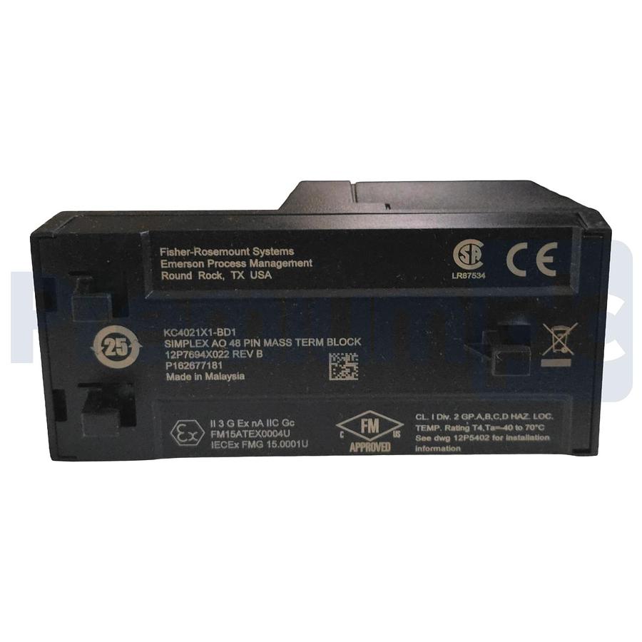 Used Emerson DeltaV SE4055S2B5 AO Plus Card 16CH 4-20mA HART 12P7669X032 KC3011X1-BK1