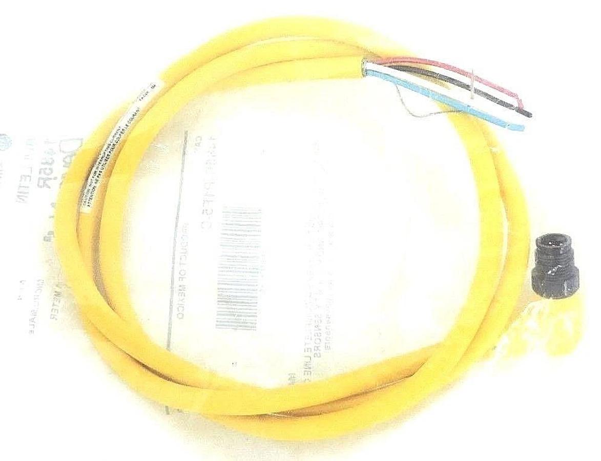 Used NIB ALLEN BRADLEY 1485R-P1F5-C SER. B DEVICENET CORDSET 5PIN MICRO, MALE 1METER