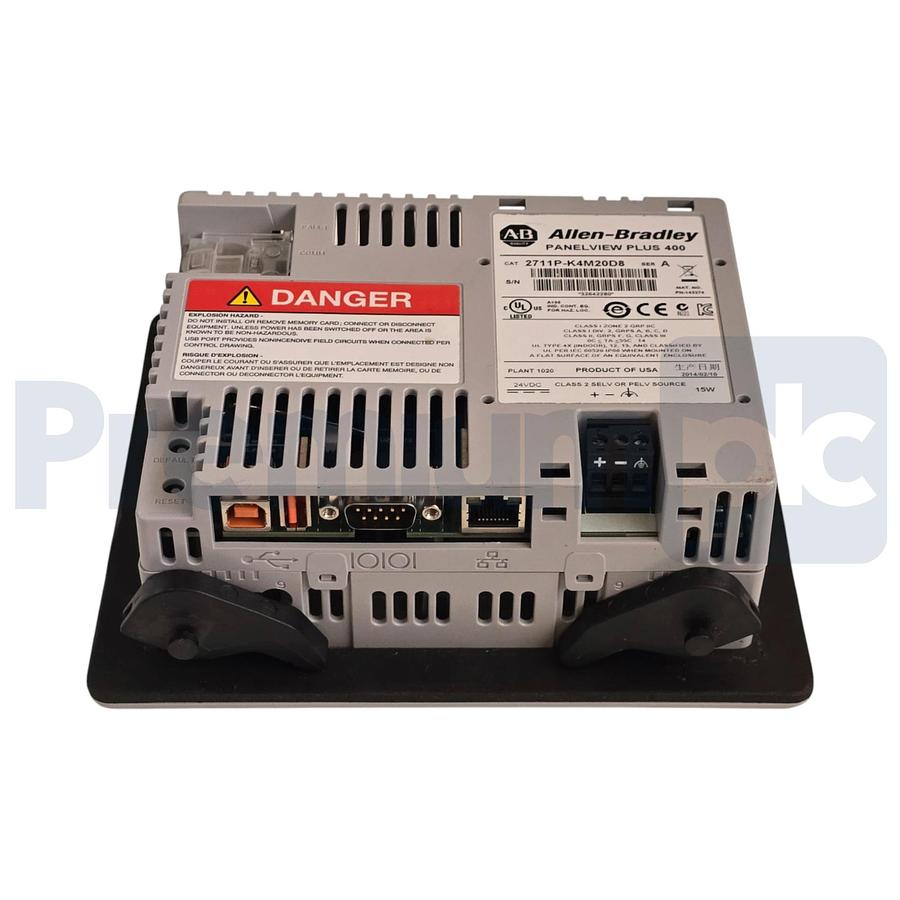 Used ALLEN BRADLEY 2711P-K4M20D8 /A Panelview Plus 6 400 KEYPAD TERMINAL 4.0" USPI