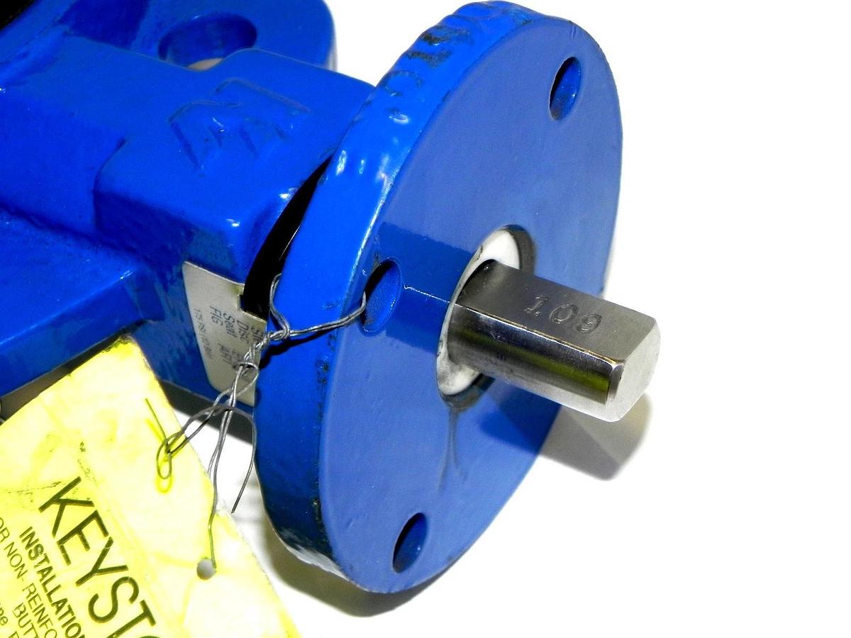 NEW KEYSTONE 7'' 104050001004 BUTTERFLY VALVE