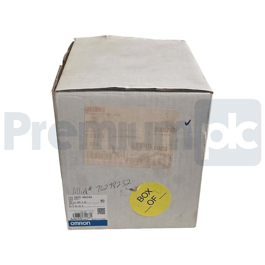 Omron S8VS-48024A | S8VS48024A Switch Mode Power Supply 24VDC 20A 480W NSMP