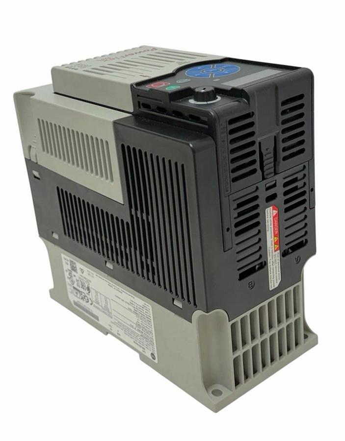 Used Allen Bradley 25B-D010N104 /A PowerFlex 525 AC VFD Drive 3Ph 480V 5HP FW: 7.001