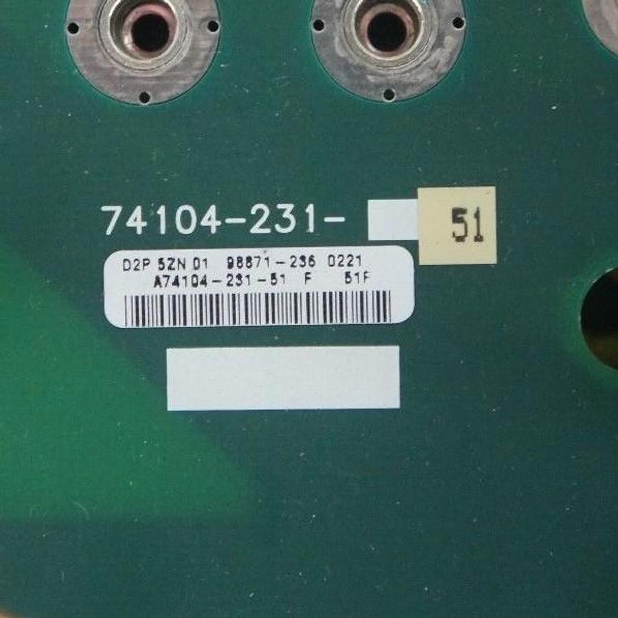 Used ALLEN BRADLEY 74104-231-51 DRIVE PLATE 74104-231-51F W/ CM50TF-24H POWER BLOCK