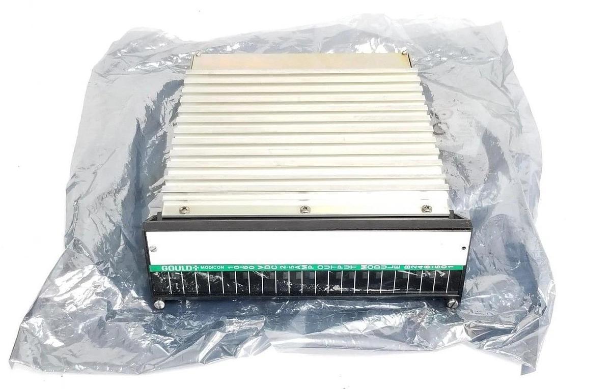 Used GOULD MODICON AS-B248-501 OUTPUT MODULE 10-60VDC, 2.5A, B248-501