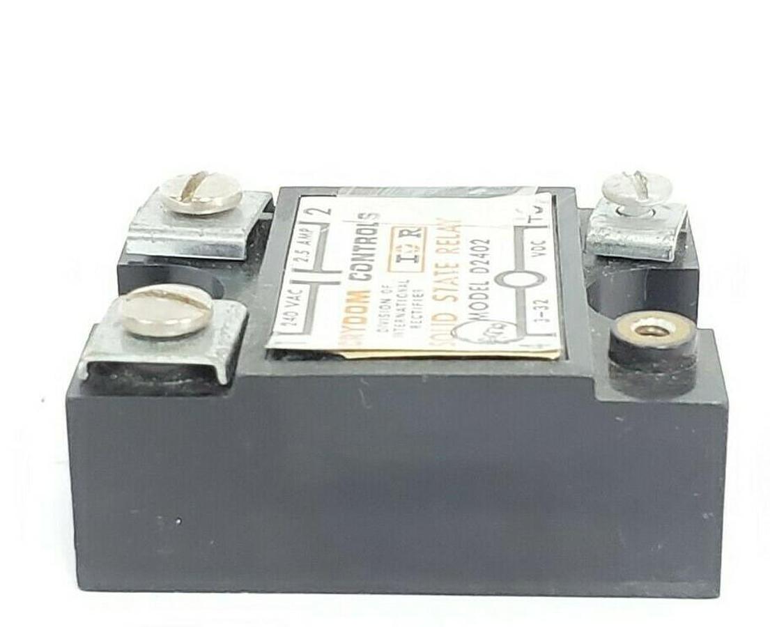 Used CRYDOM D2402 SOLID STATE RELAY 240 VAC 2.5 AMPS