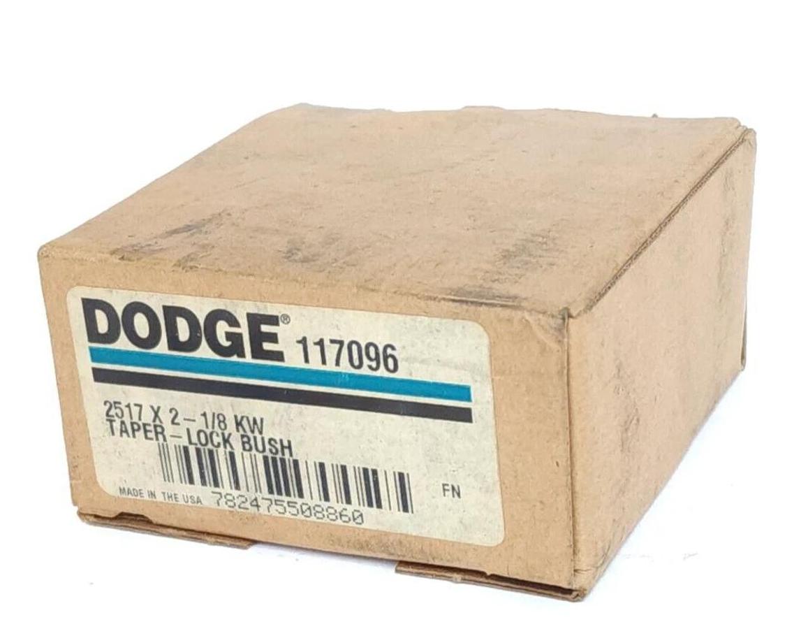 Used NIB DODGE 117096 TAPER LOCK BUSHING 2517 X 2 1/8 KW