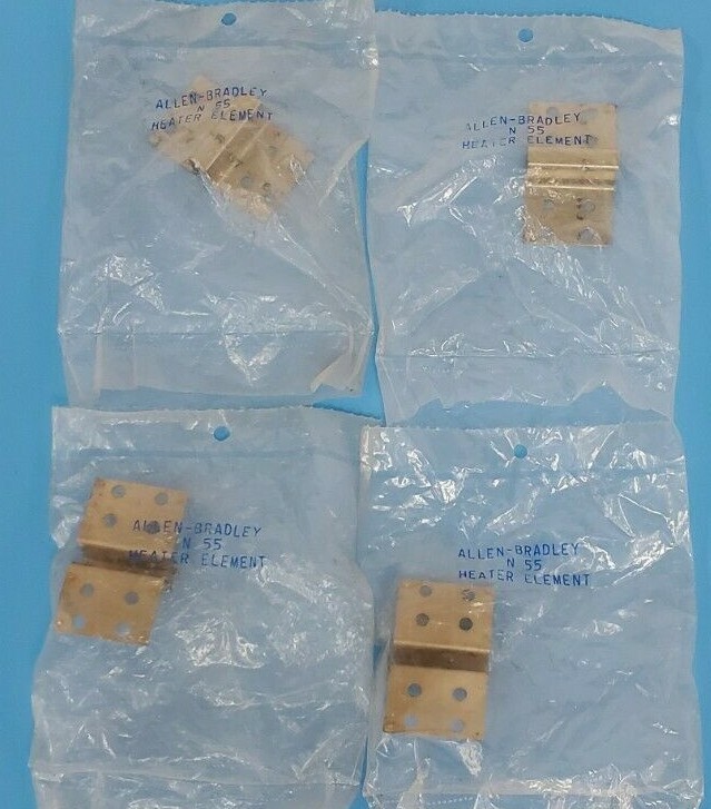 LOT OF 4 NEW ALLEN BRADLEY N55 HEATER ELEMENTS