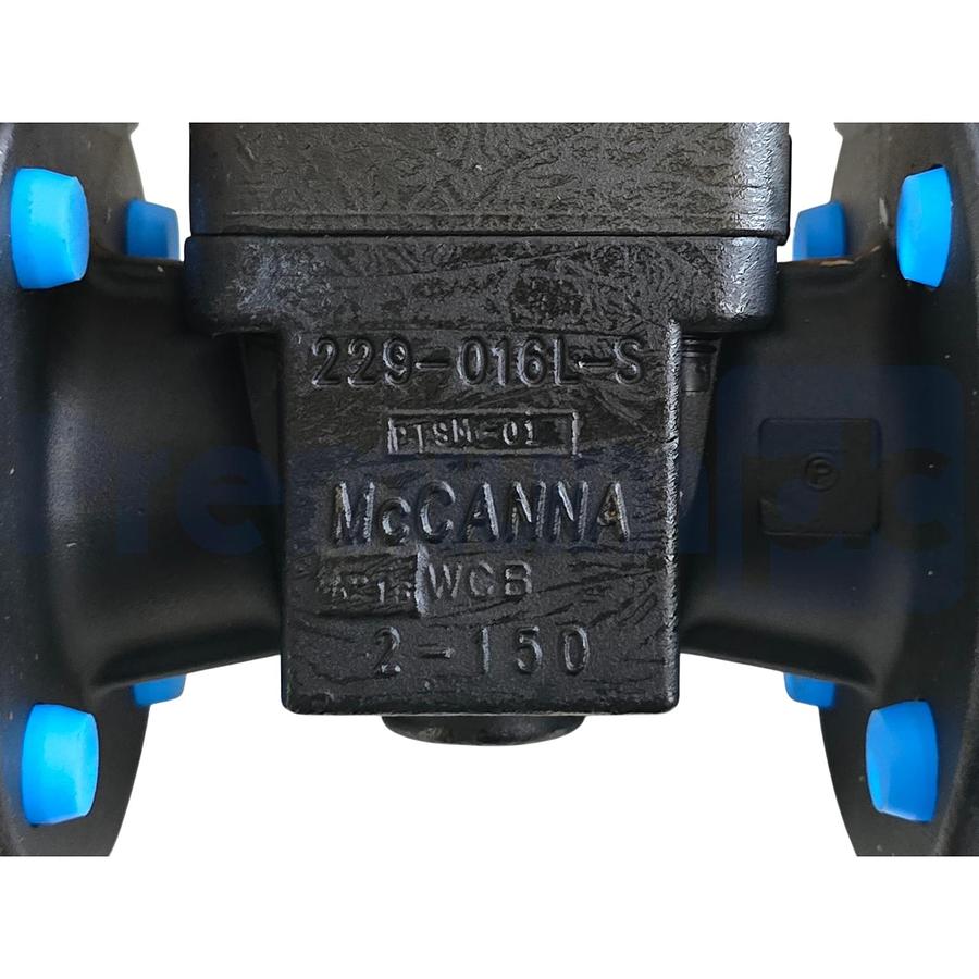 Used Flowserve McCANNA 2" Top Entry Ball Valve 2.00 Z151 CS-U-S6/8DS-CM10144 C150 FLG