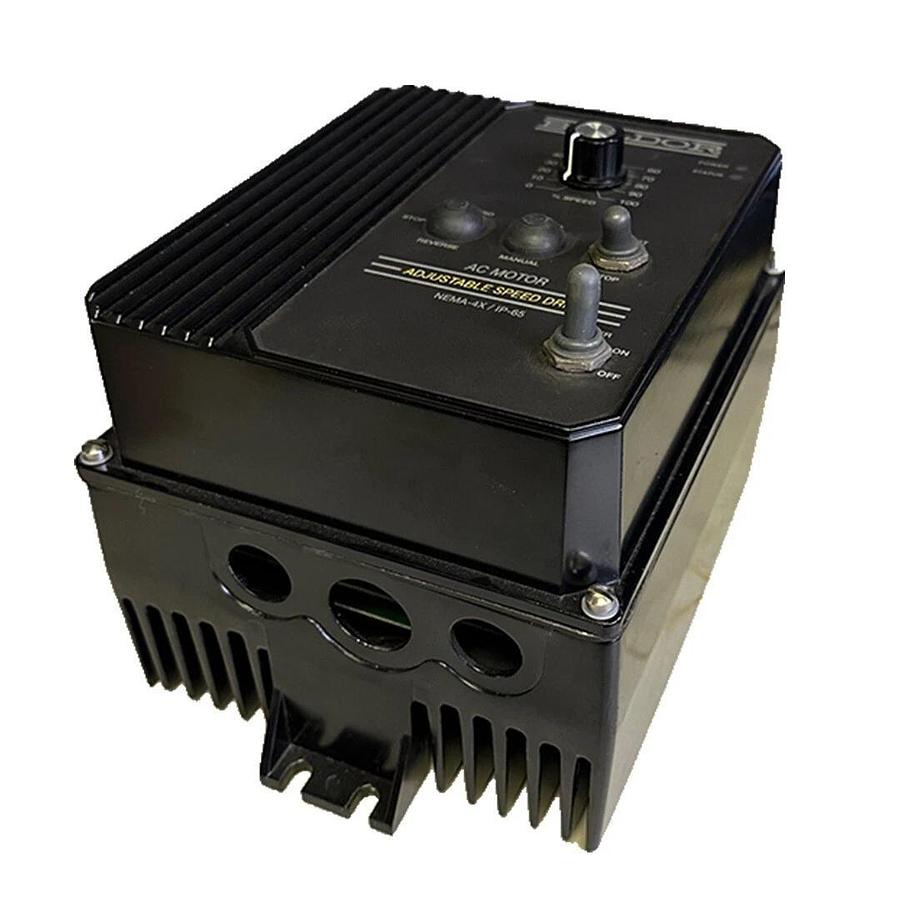 Used FOR PARTS BALDOR ID5405-BO / ID5405BO AC MOTOR ADJUSTABLE SPEED DRIVE 460VAC 5HP