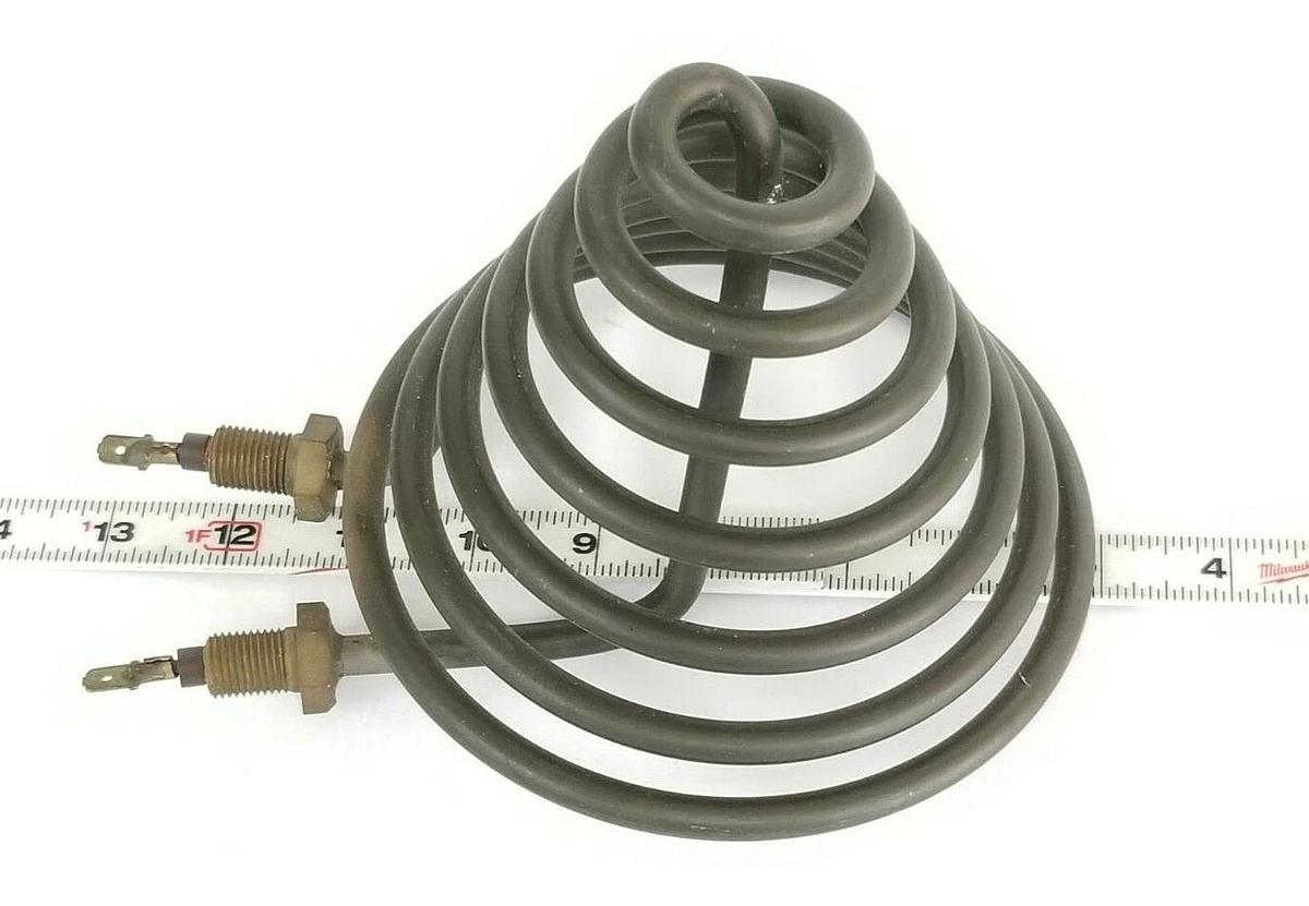 Used LOT OF 2 GENERIC 220008-A-05 ISS G CONE HEATER ELEMENTS 1200W 440V 1/98 97493/1