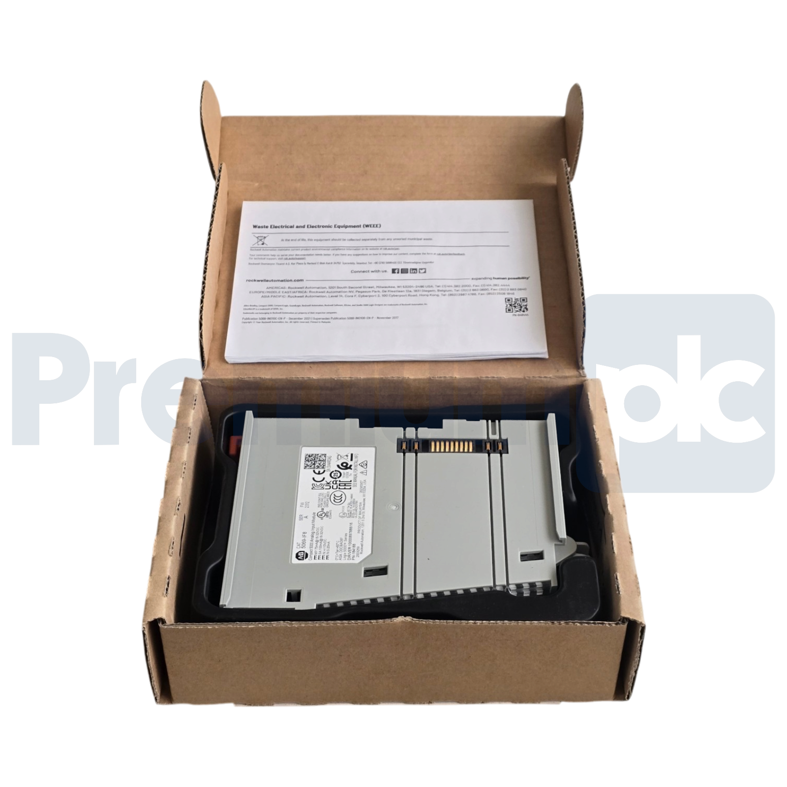 Used Opened Pre-Owned Allen Bradley 5069-IF8 /A Compact 5000 8-Ch Analog Input Module
