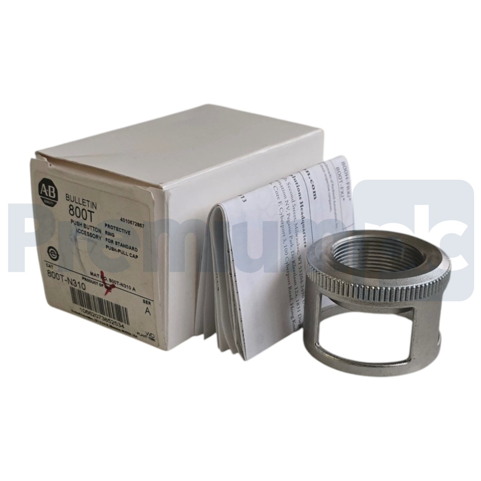 Used Allen-Bradley 800T-N310 /A Protective Ring for Push-Pull Operators 800TN310 NSMP