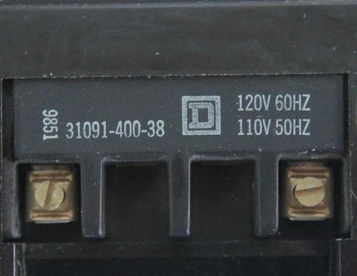 Used SQUARE D 8903SQO3 LIGHTING CONTACTOR 100A, 277/347/480/600V, SER A, 8903SQO3V04