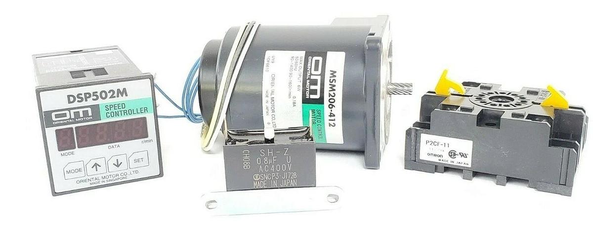 Used NIB ORIENTAL MOTOR MSD206-412D SPEED CONTROL MOTOR MSD206412D