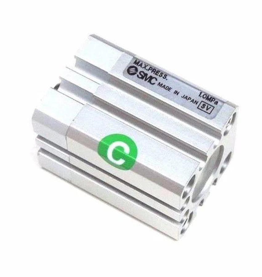 Used NIB SMC 10-CDQSB16-10D PNEUMATIC ROTARY CLAMP CYLINDER 10CDQSB1610D