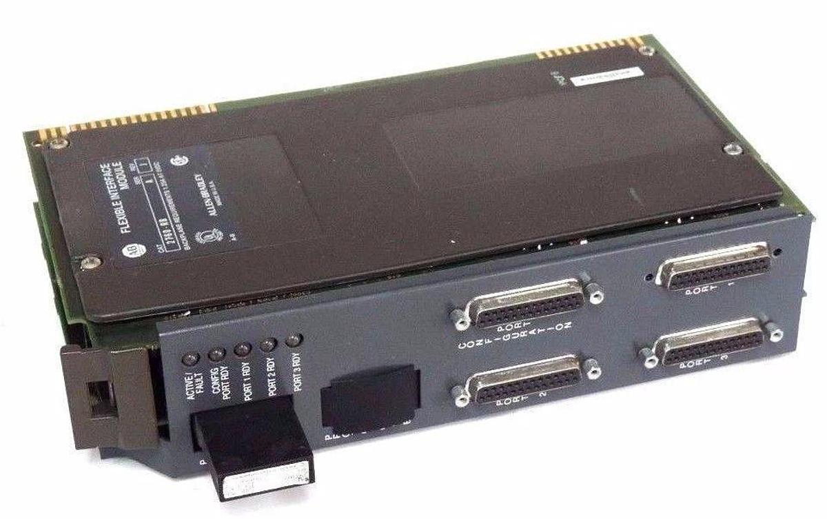 Used ALLEN BRADLEY 2760-RB/A FLEXIBLE INTERFACE MODULE 2760-RB, SER. A REV. J