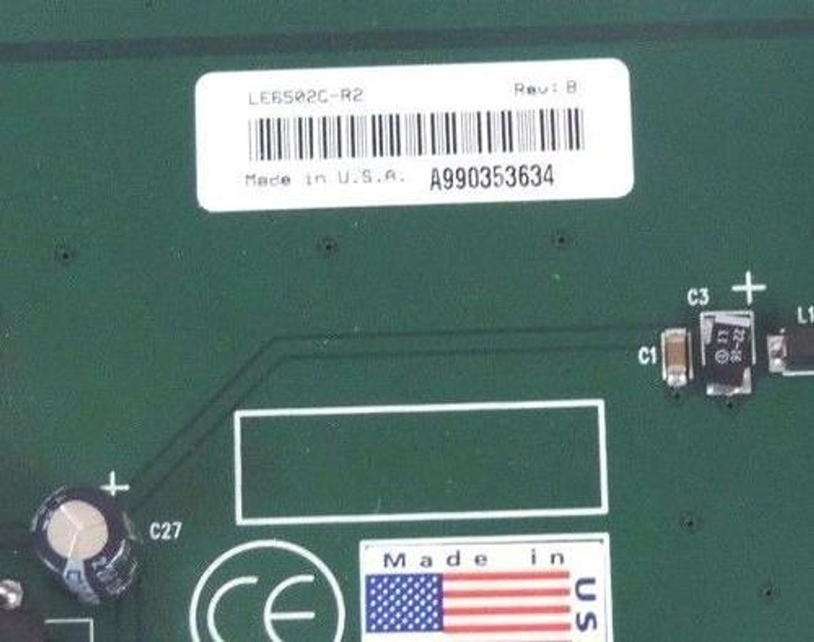 Used BLACK BOX LE6502C-R2 CONVERTER MODULE REV B A990353665 LE6502CR2