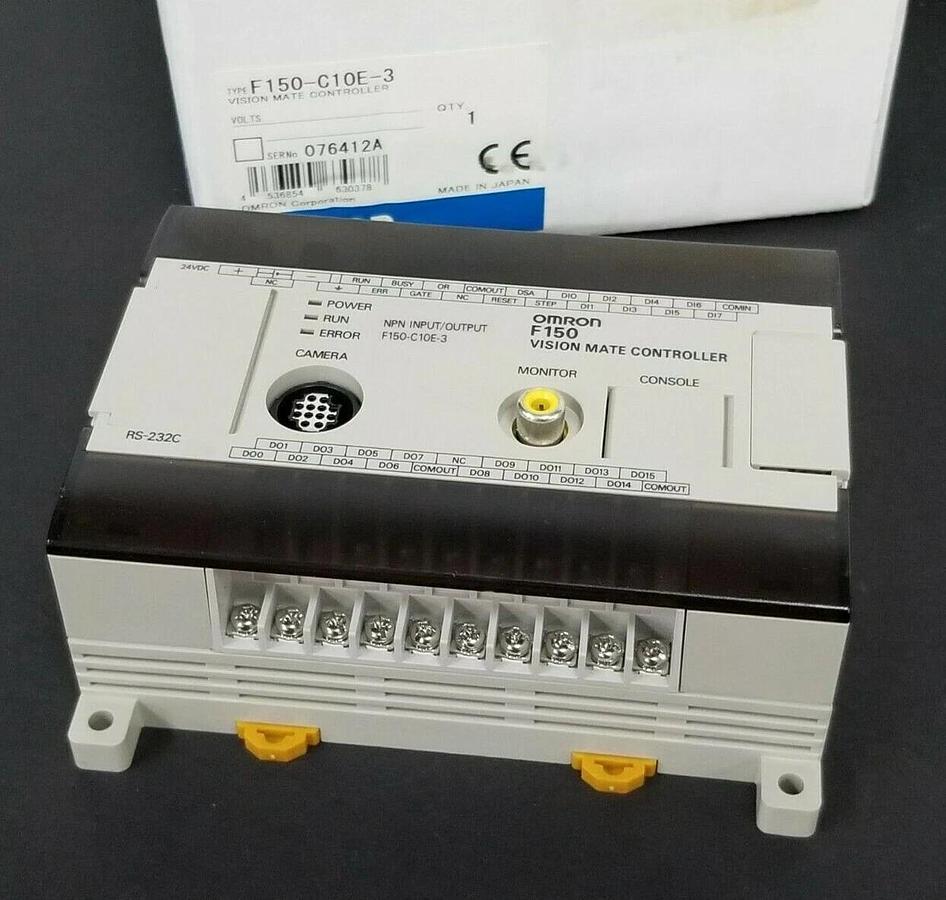 Used NIB OMRON F150-C10E-3 VISION MATE CONTROLLER 24VDC 0.5A F150C10E3 F150