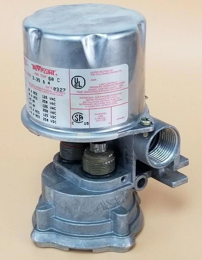 Used ASCO TRIPOINT SA21D PRESSURE SWITCH *FOR PARTS*