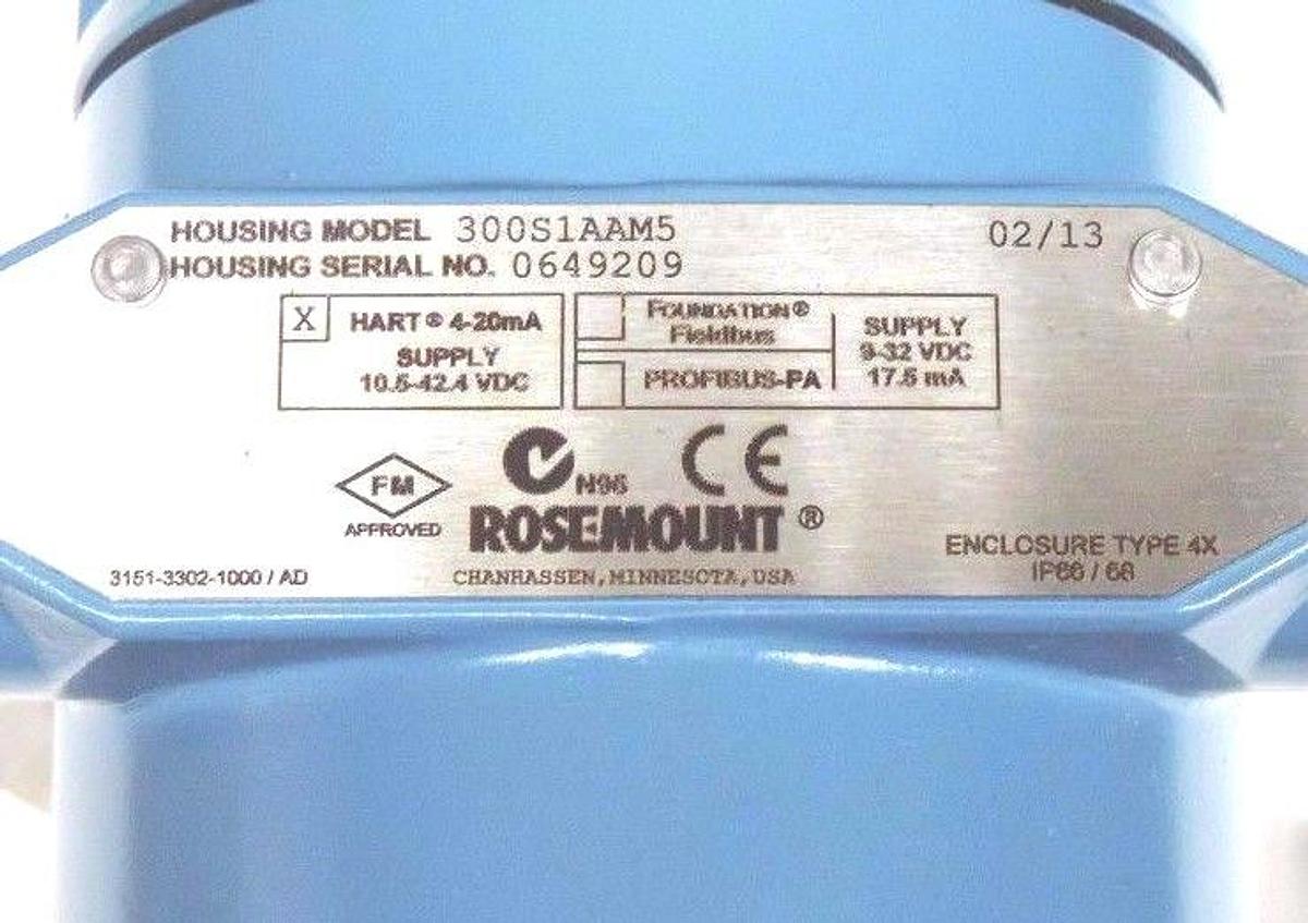 Used NIB EMERSON ROSEMOUNT 3051S2CD4A2A11A1AM5Q4 SUPERMODULE TRANSMITTER 300S1AAM5