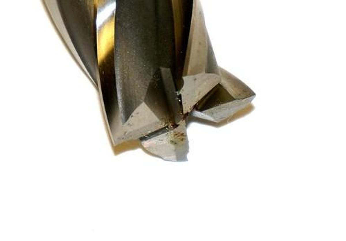 Used NEW DURA-MILL CDA-90-4 1'' MILL BIT, EDP # 55150, 4-FLT