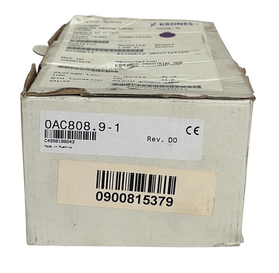 B&R 0AC808.9-1 / 0AC80891 INDUSTRIAL 8-PORT EtherNet HUB 24VDC 0AC808 NSMP