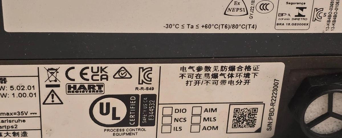 Siemens SIPART PS2 6DR5213-0GN00-0AA0 Smart Positioner HART Single-Acting NSMP