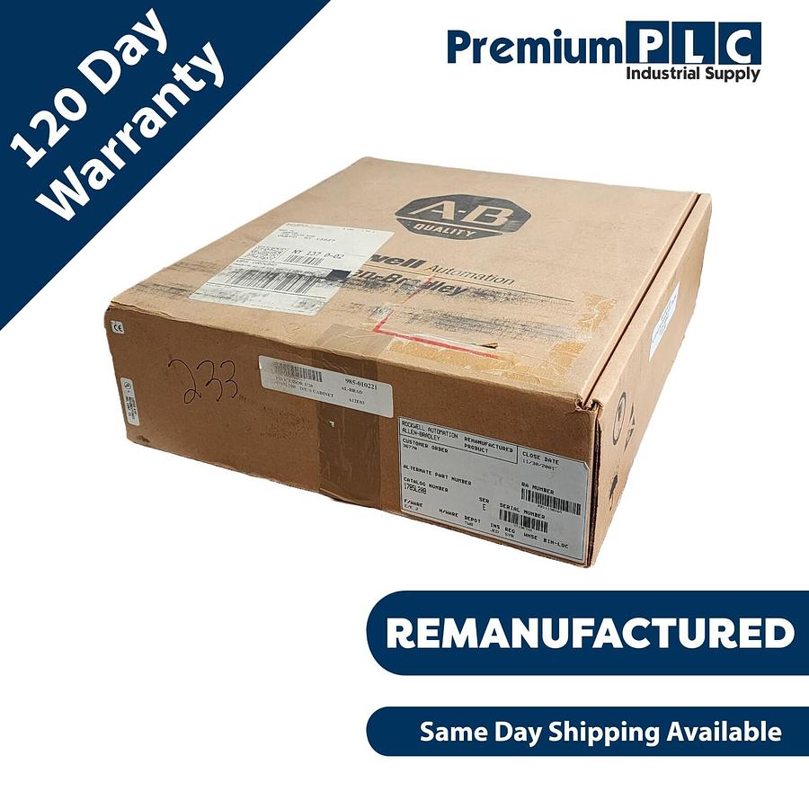 Used REMAN. ALLEN BRADLEY 1785-L20B /E PLC-5/20 PROCESSOR MODULE REV. L01 1785-L20B/E