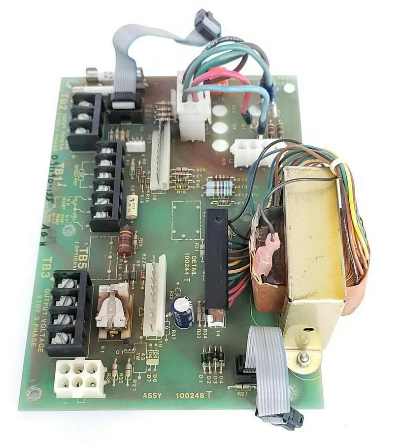 Used PARAMETRICS 100248 MOTHERBOARD 230V, 3PH