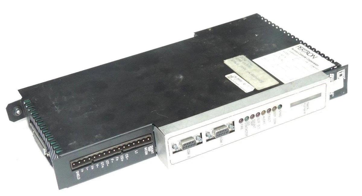 Used PERTRON SQUARE D SY/MAX RMWC-3844 RACK MOUNT WELD CONTROL MODULE RMWC3844