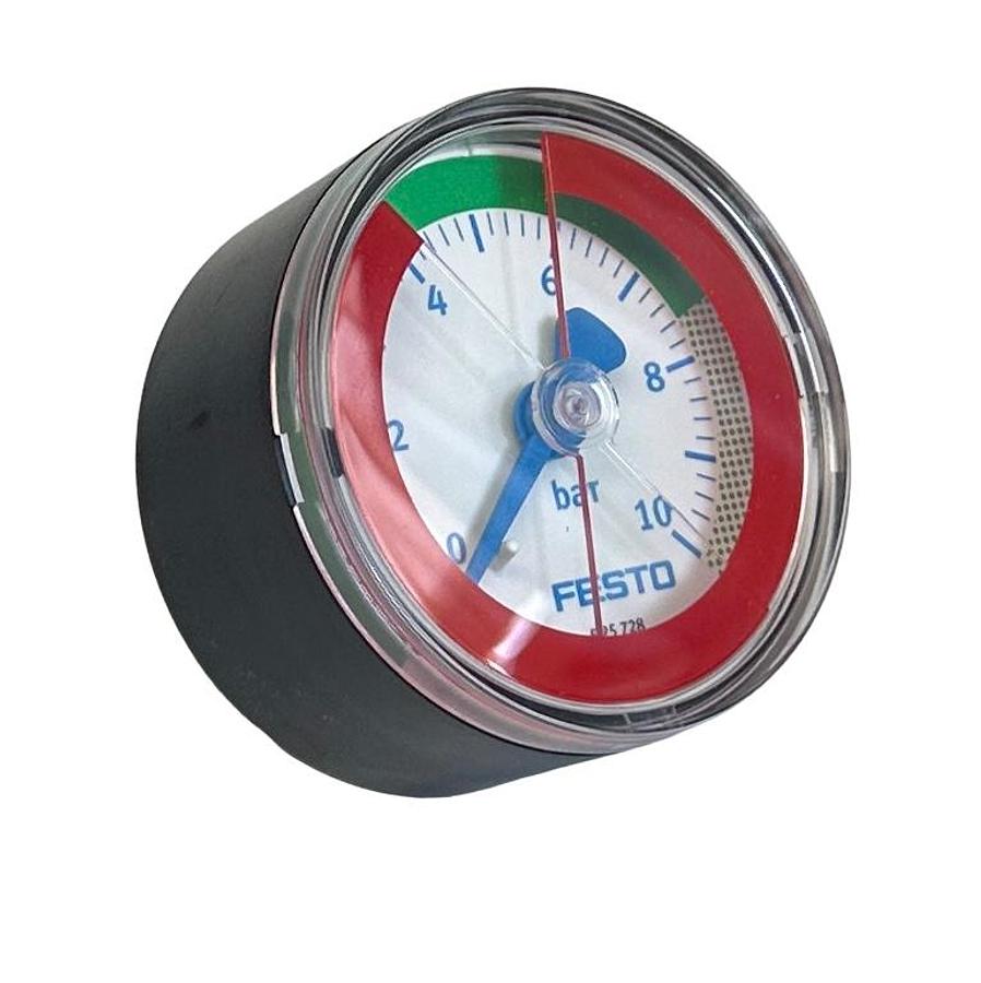 Used NEW FESTO MA-50-10-R1/4-E-RG / 525728 SERIES J9 PRESSURE GAUGE MANOMETER NSMP
