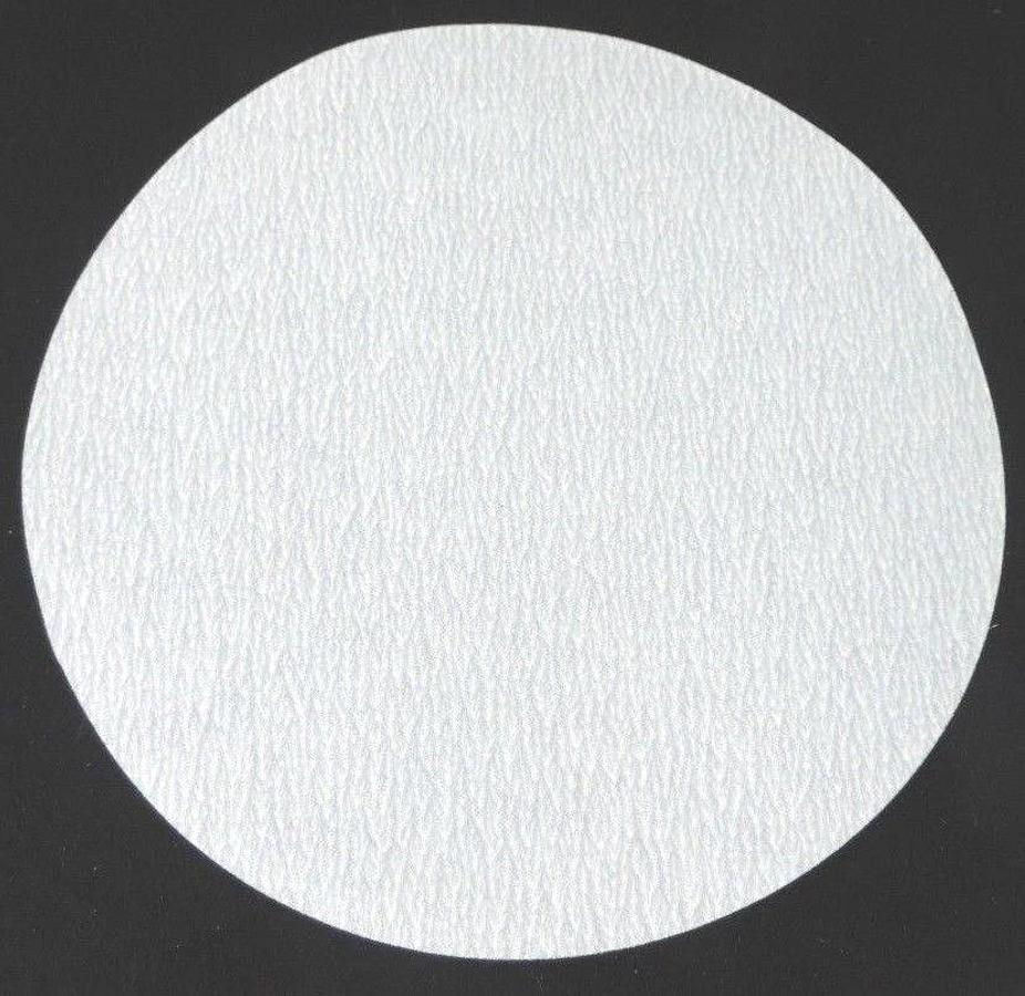 Used NIB CARBORUNDUM 2217 DRI-LUBE PAPER DISCS 5'' C220 A115D QTY: 100
