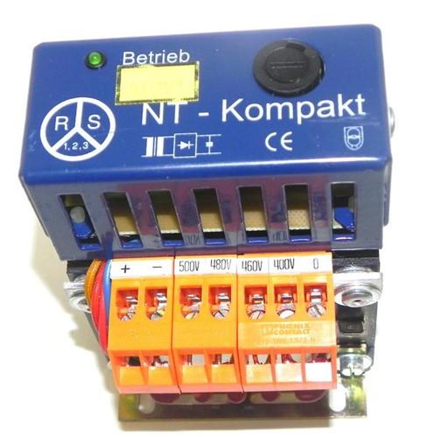 Used BETRIEB NT-KOMPAKT NTK2/24.4.48 POWER SUPPLY PRI. 400/480V