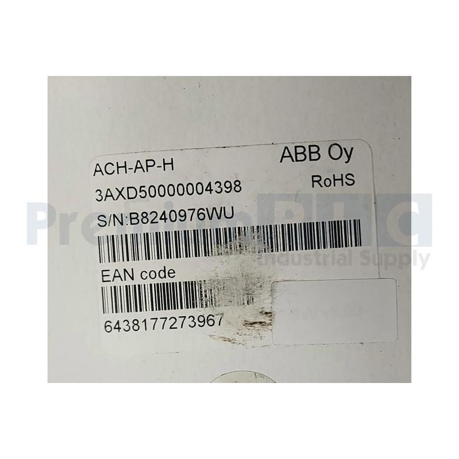 Used NEW ABB ACQ580-01-065A-4+B056 / 3AUA0000222428 AC DRIVE VFD 50HP 460V w/ACH-AP-H