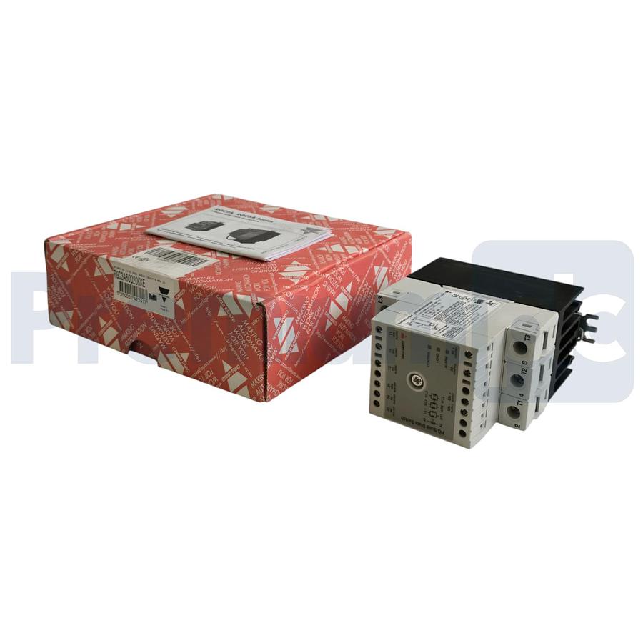 Used CARLO GAVAZZI RGC3A60D20KKE DIN-RAIL SSR SOLID STATE RELAY 3P 600V 20A NSMP