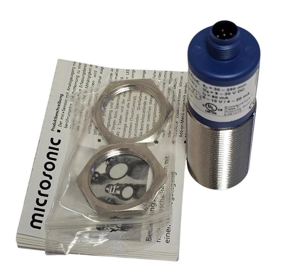 Used NEW MICROSONIC MIC+25/IU/TC ULTRASONIC SENSOR CH.-NR.: 1793700