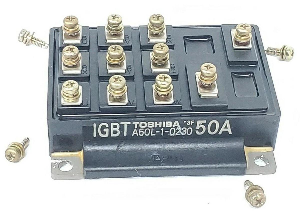 Used TOSHIBA A50L-1-0230 POWER MODULE TRANSISTOR 50AMP, IGBT