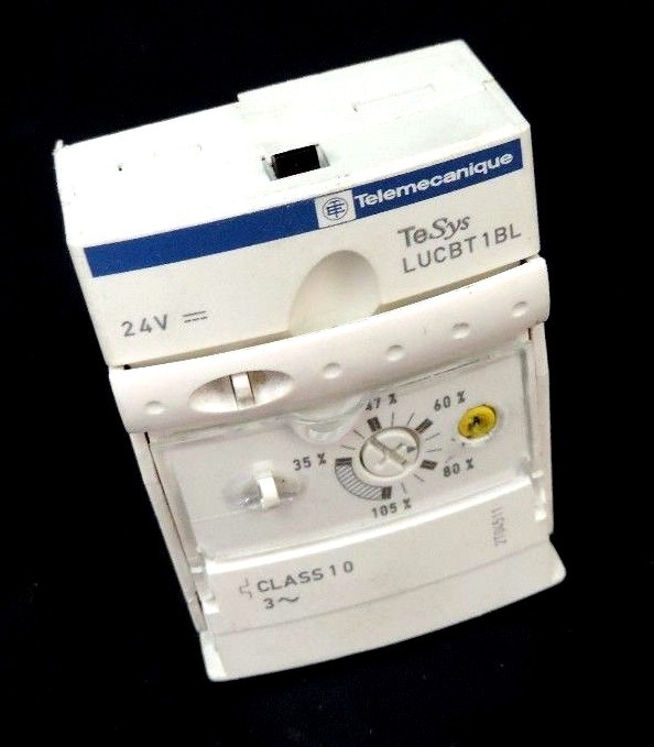 Used TELEMECANIQUE LUCBT1BL CONTROL UNIT 0.35-1.05AMP 24VDC 3PHASE