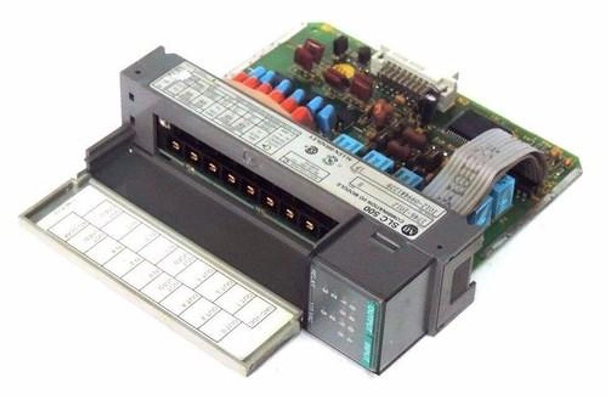 Used ALLEN BRADLEY 1746-IO12 COMINATION I/O MODULE SER B 1746IO12 W/O WIRING HARNESS