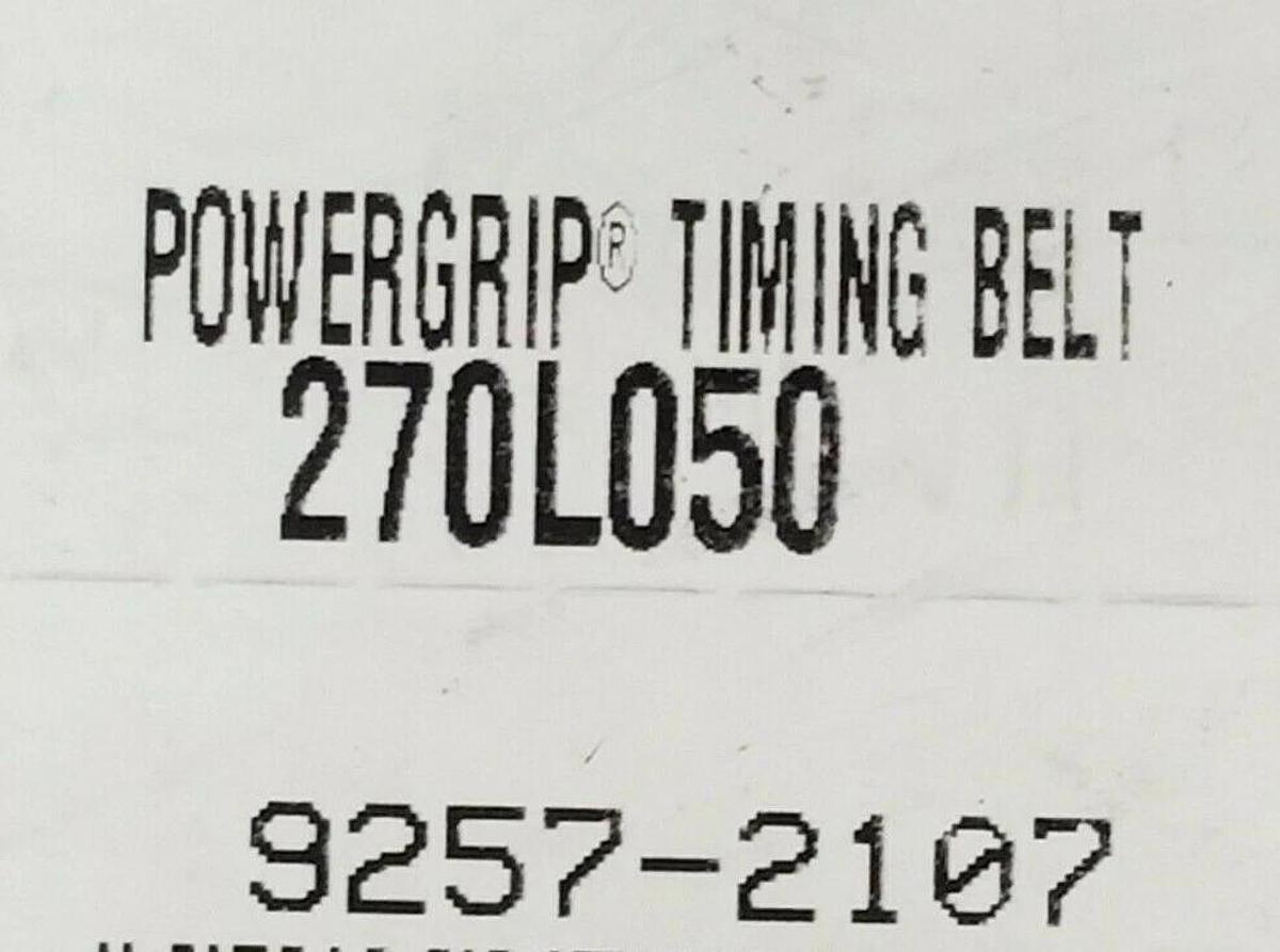 Used LOT OF 11 NEW GATES 270L050 9257-2107 POWERGRIP TIMING BELTS