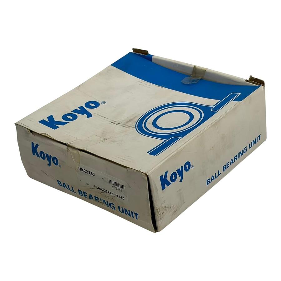 Used Koyo UKC213J Cartridge Ball Bearing Unit Tapered Bore Sealed New Surplus