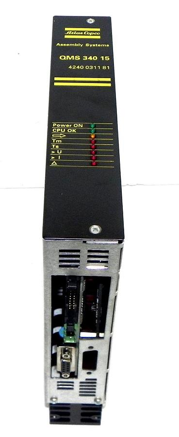 Refurbished REPAIRED ATLAS COPCO 4240031181 SERVO CONTROLLER QMS34015 4240031181-0008