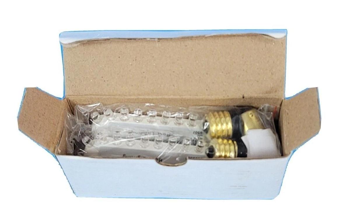Used NIB MULE LIGHING INC. 948200-BP FIXTURE EXIT RETROFIT KIT 120VAC 60HZ 1.4W 2PK