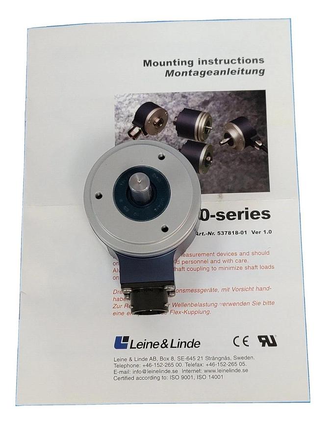 NEW LEINE & LINDE 515429-05 ENCODER 5VDC 900ppr 51542905