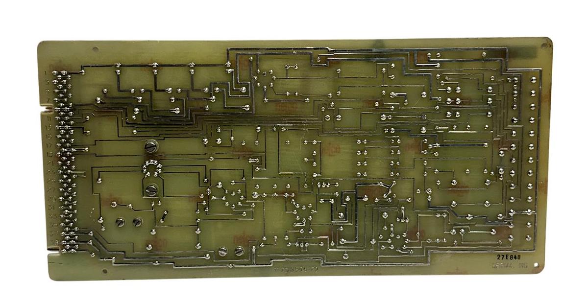 Used GENERAL ELECTRIC 1F1-F002 / 115D2280G2 / 117D8596P2 VLV POS DR 25 GPM BOARD USNP