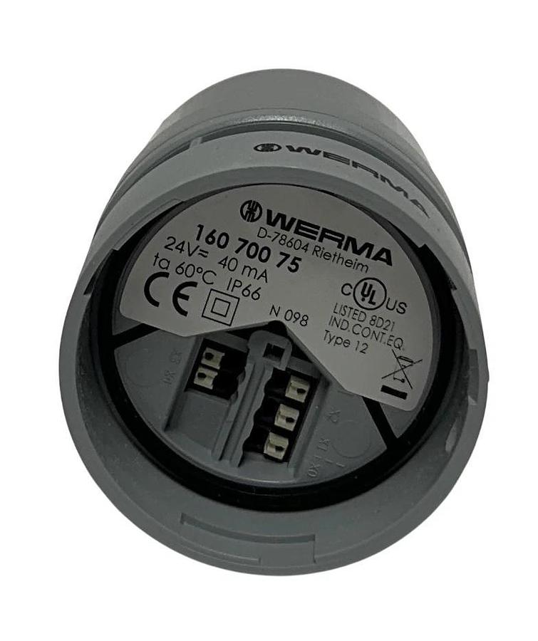WERMA 160 700 75 / 16070075 EvoSIGNAL MINI SOUNDER / HORN 24VAC/DC OEM NSMP