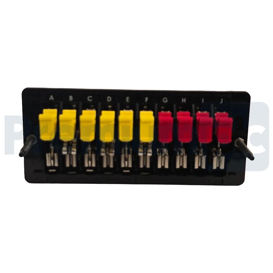 Used ABB 991AJ07G01 B | FT-1 Stand Alone 10-Pole Flexitest Test Switch Code: FT1-J07