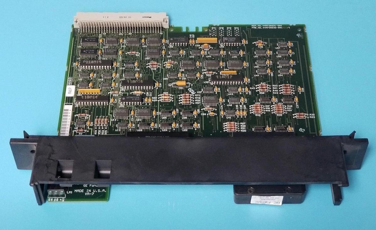 Used GE FANUC IC697BEM711G BUS EXP RECIEVER ASM. NO. 44A730231-G01, IC697ACC702A