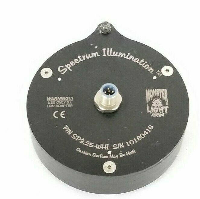 Used SPECTRUM ILLUMINATION SP3.25-WHI WHITE LED SPOTLIGHT 5-PIN MALE